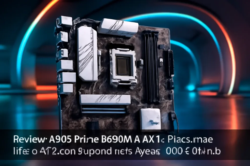 ASUS Prime B650M-A AX II: Placa-mãe Micro-ATX com Suporte para Ryzen 7000 e Wi-Fi 6