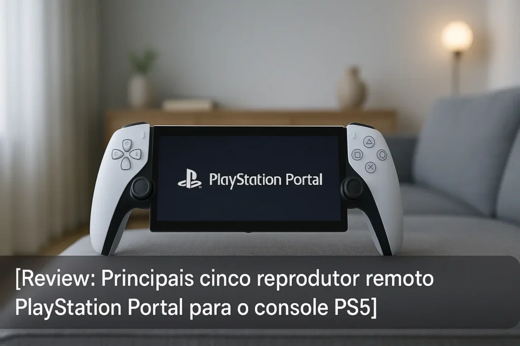Principais Cinco reprodutor reMoto playstation portal para o console PS5