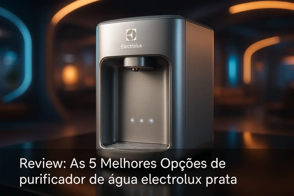 As 5 Melhores Opções de purificador de água electrolux prata