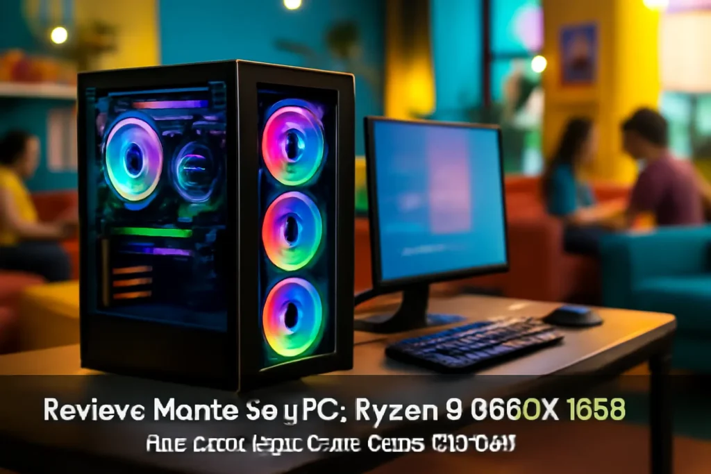 Monte seu PC: Ryzen 9 9950X, RTX 5080 16GB, 32GB DDR5, 2TB SSD