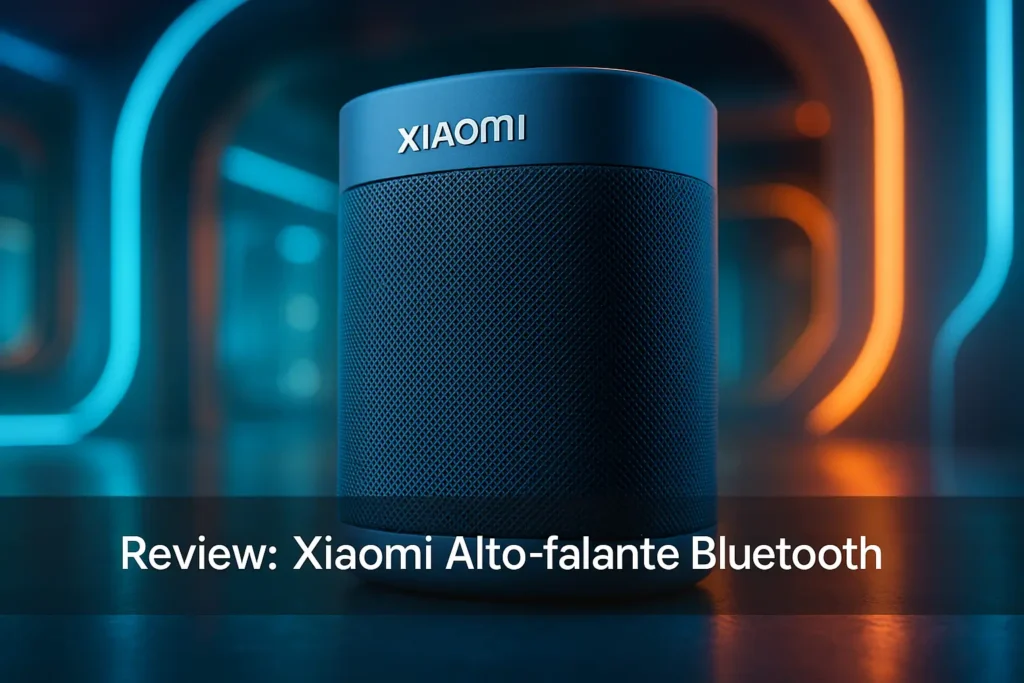 Xiaomi Alto-falante Bluetooth: potência, resistência e som estéreo