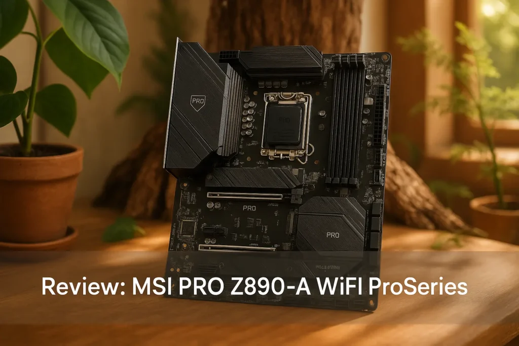 MSI PRO Z890-A WiFi ProSeries: potência, conectividade e futuro