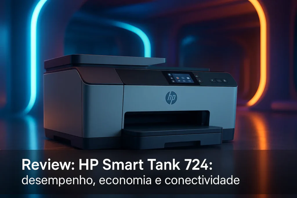 HP Smart Tank 724: desempenho, economia e conectividade
