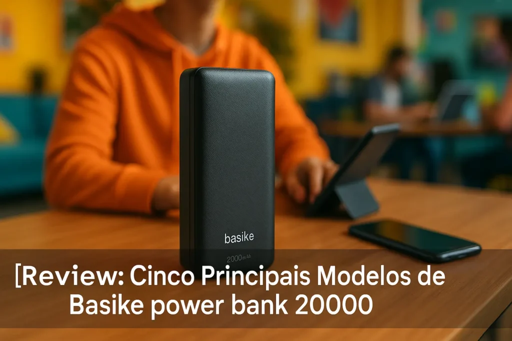 Cinco Principais Modelos de Basike power bank 20000