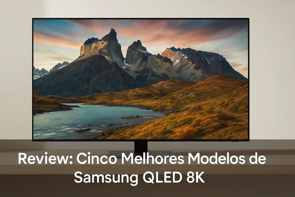 Cinco Melhores Modelos de Samsung qled 8k