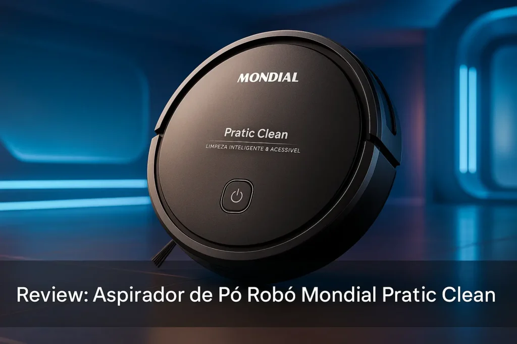 Aspirador de Pó Robô Mondial Pratic Clean: Limpeza Inteligente e Acessível