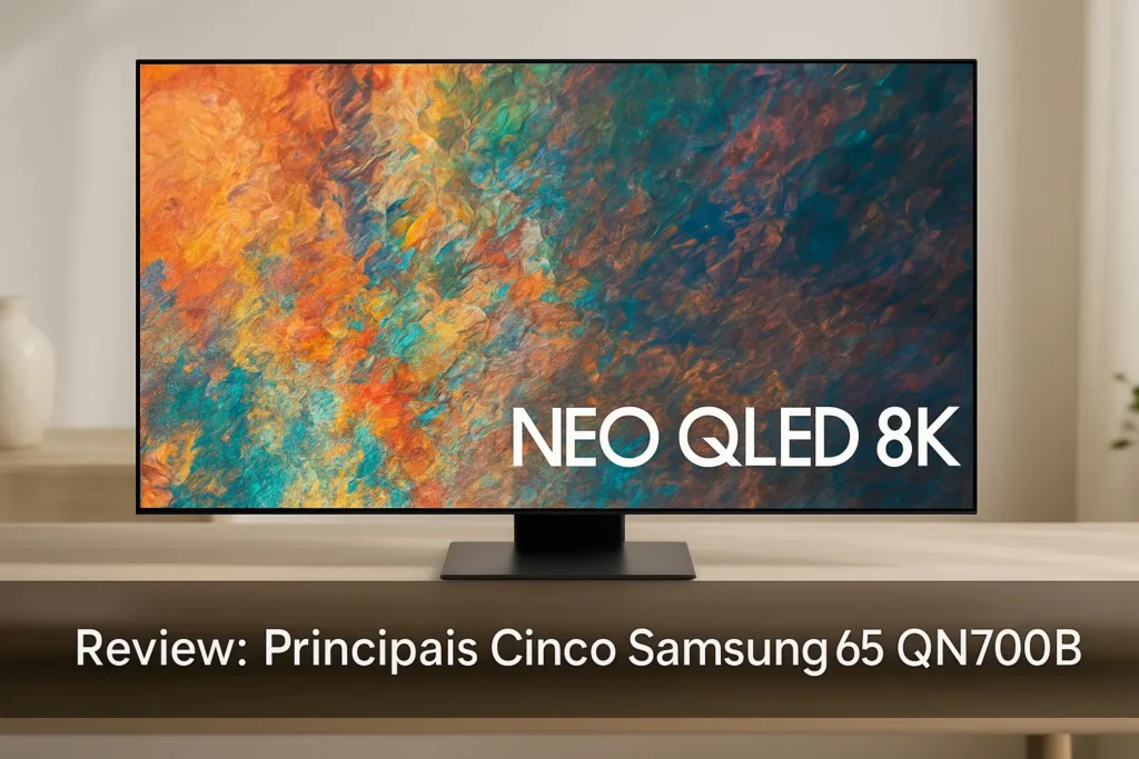 Principais Cinco Samsung 65 qn700b