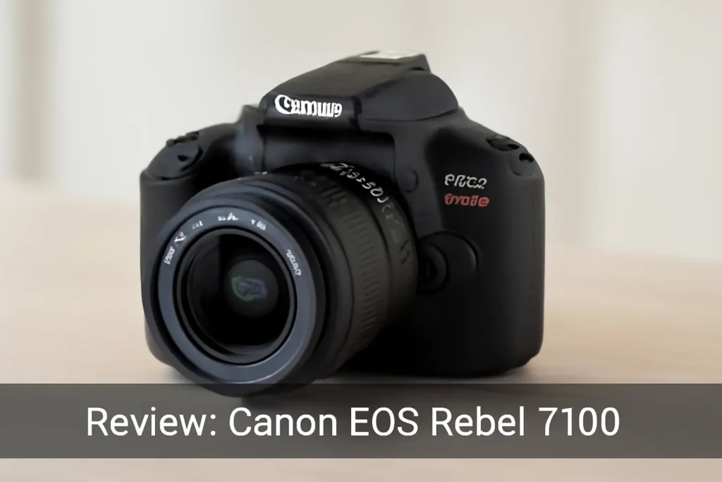 Canon EOS Rebel T100 18-55mm: Compacta, Versátil e Acessível