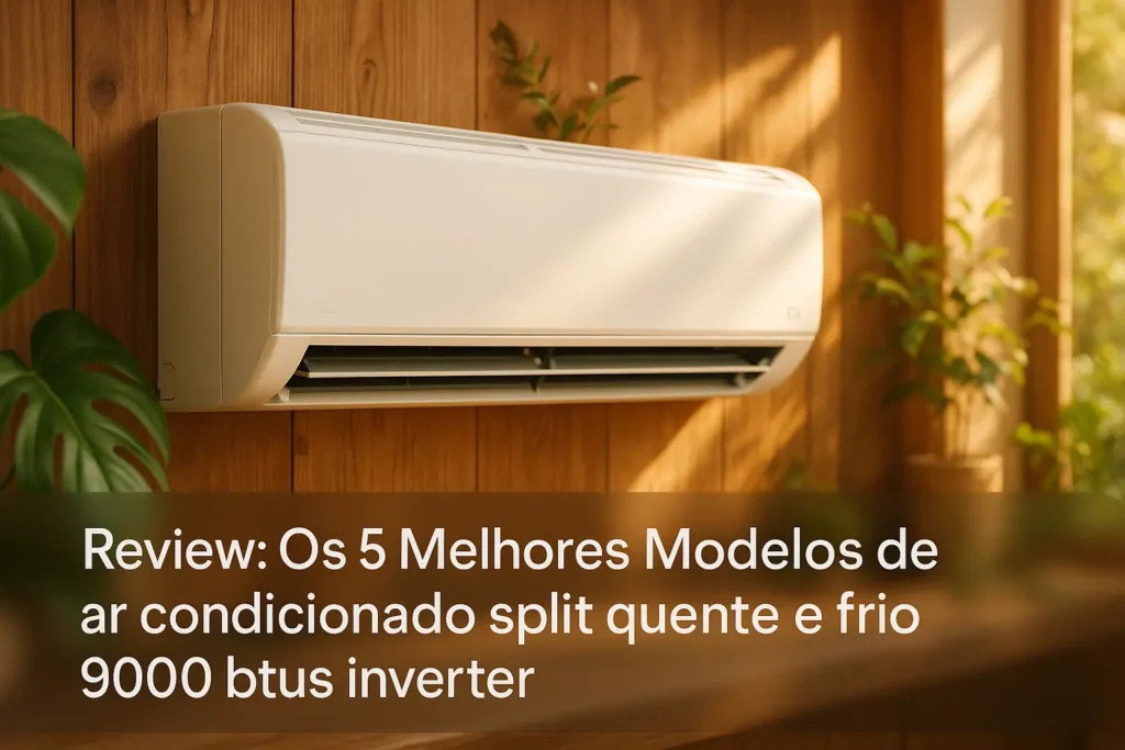 Os 5 Melhores Modelos de ar condicionado split quente e frio 9000 btus inverter