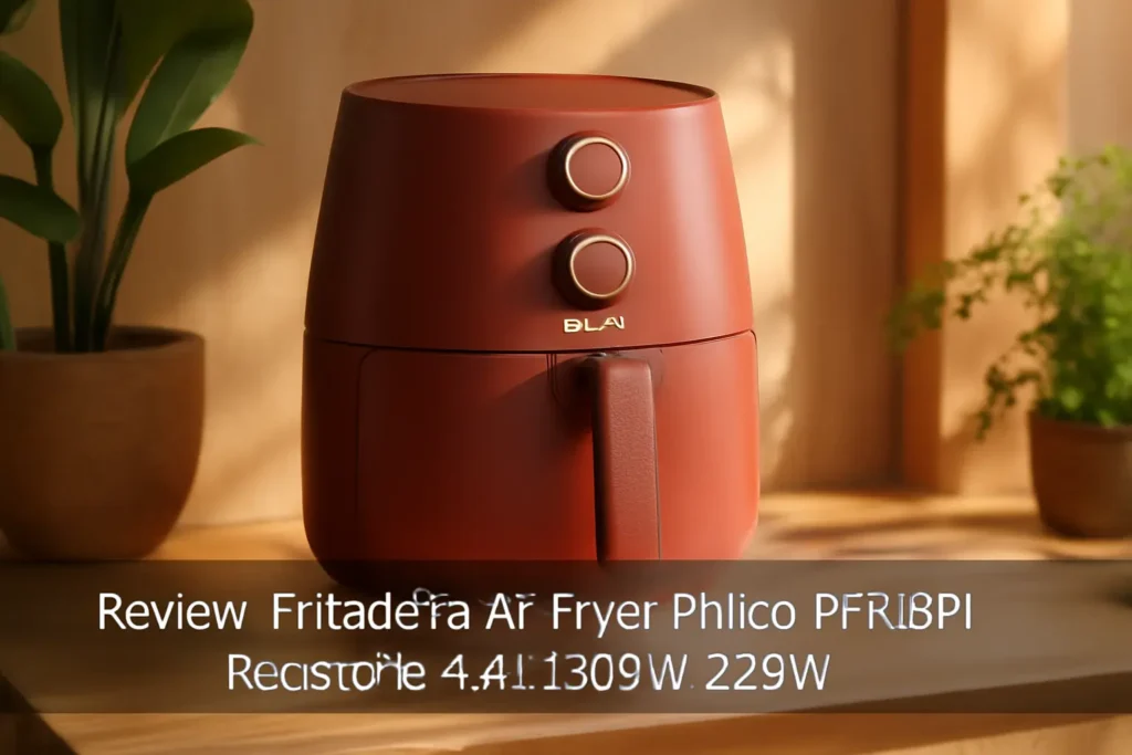 Fritadeira Air Fryer Philco PFR15PI Redstone 4,4L 1500W 220V – Eficiente e Compacta