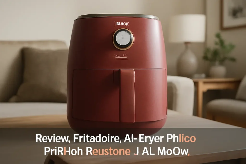 Fritadeira Air Fryer Philco PFR15PI Redstone 4,4L 1500W: Praticidade e Desempenho na Sua Cozinha