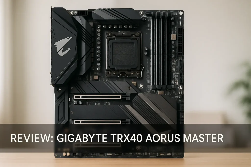GIGABYTE TRX40 AORUS Master: Desempenho Extremo e Conectividade Profissional