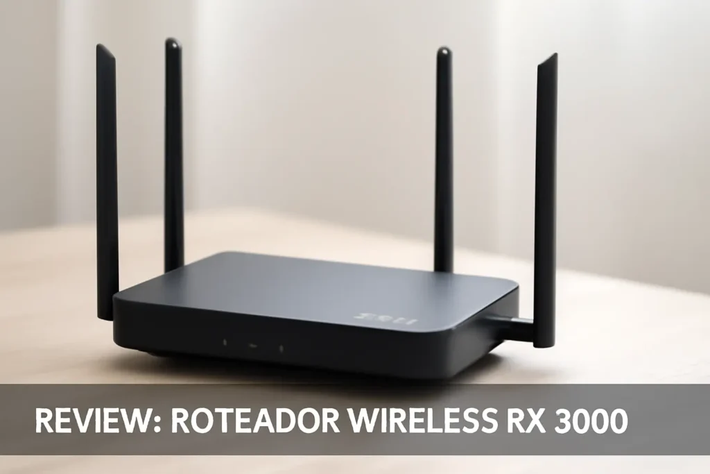 Roteador Wireless RX 3000 Intelbras: Desempenho e Conectividade de Ponta
