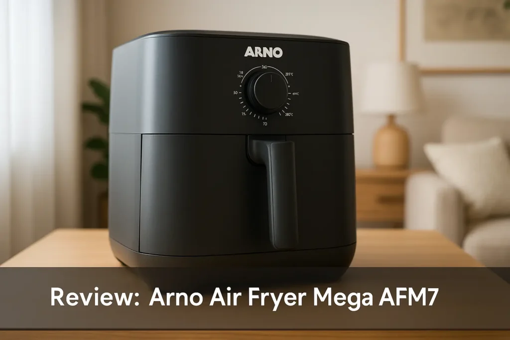 Arno Air Fryer Mega AFM7: Crocância e Silêncio em Alta Capacidade