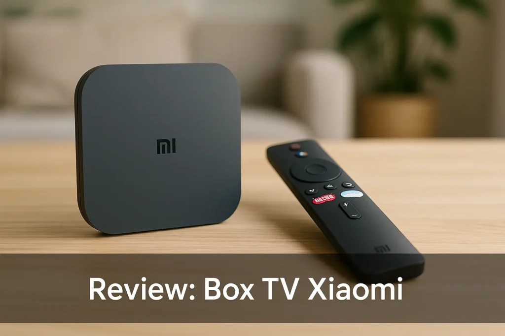 Top Cinco box TV Xiaomi
