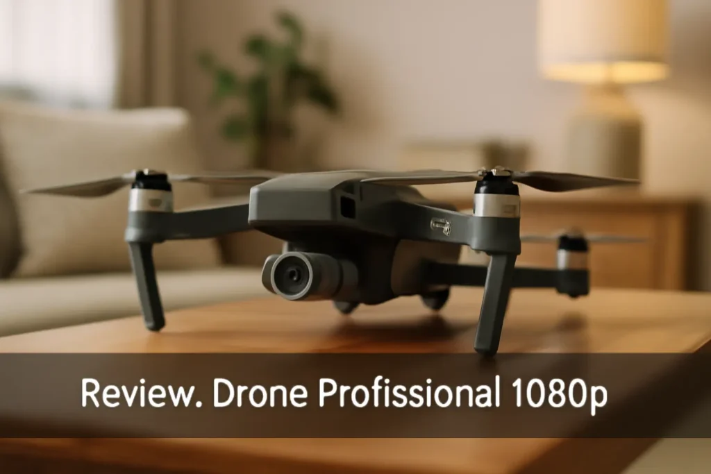 Genérico Drone com Câmera Profissional 1080p HD - Mini Controle Remoto Quadricóptero LS-XT5