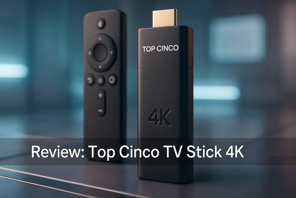 Top Cinco TV stick 4k