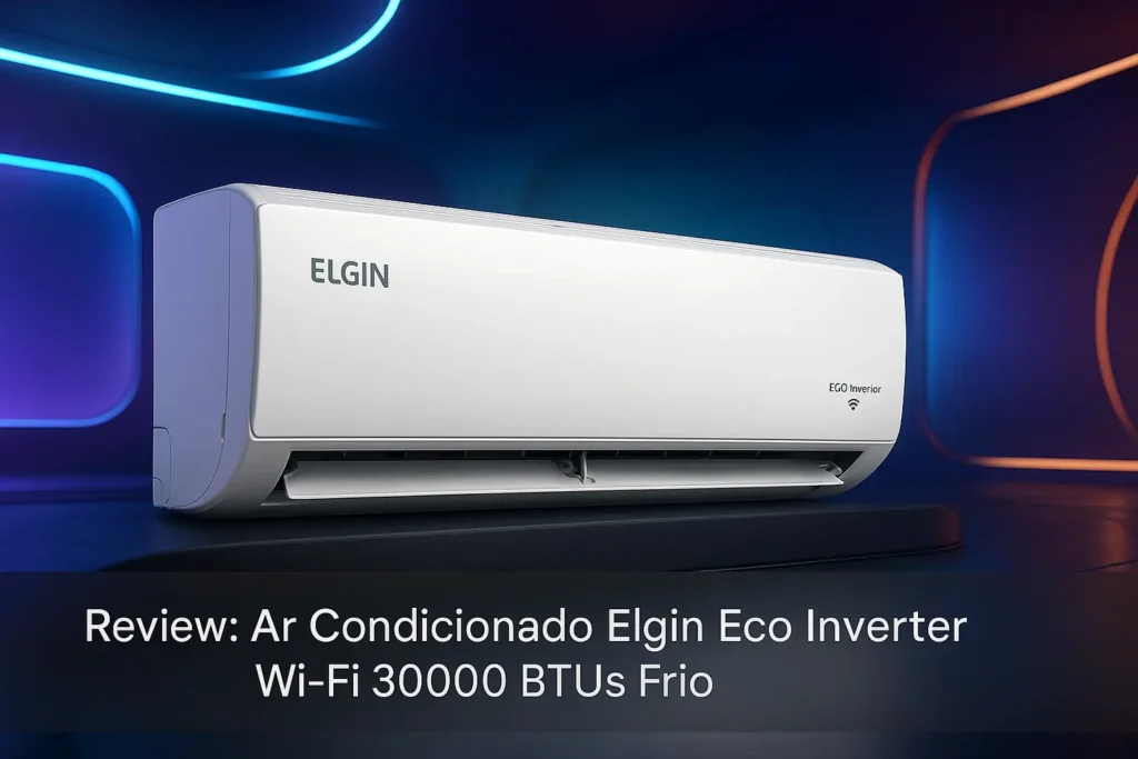 Ar Condicionado Elgin Eco Inverter Wi-Fi 30000 BTUs Frio