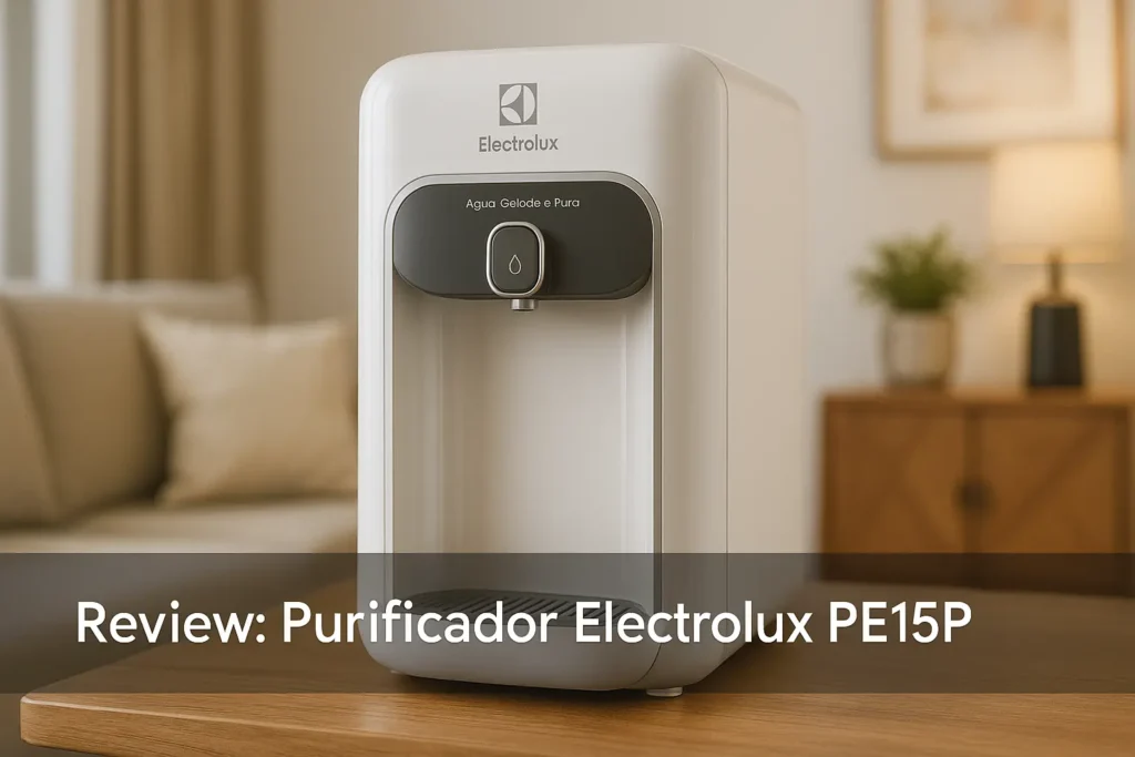 Purificador Electrolux PE15P: Água Gelada e Pura com Tecnologia