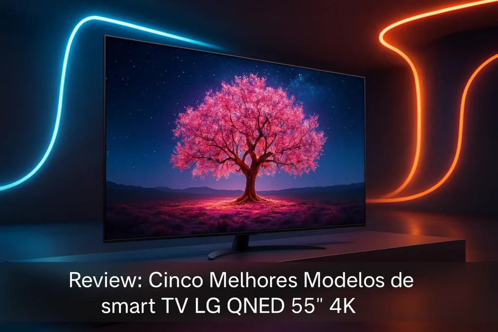 Cinco Melhores Modelos de  smart TV LG QNED 55” 4k