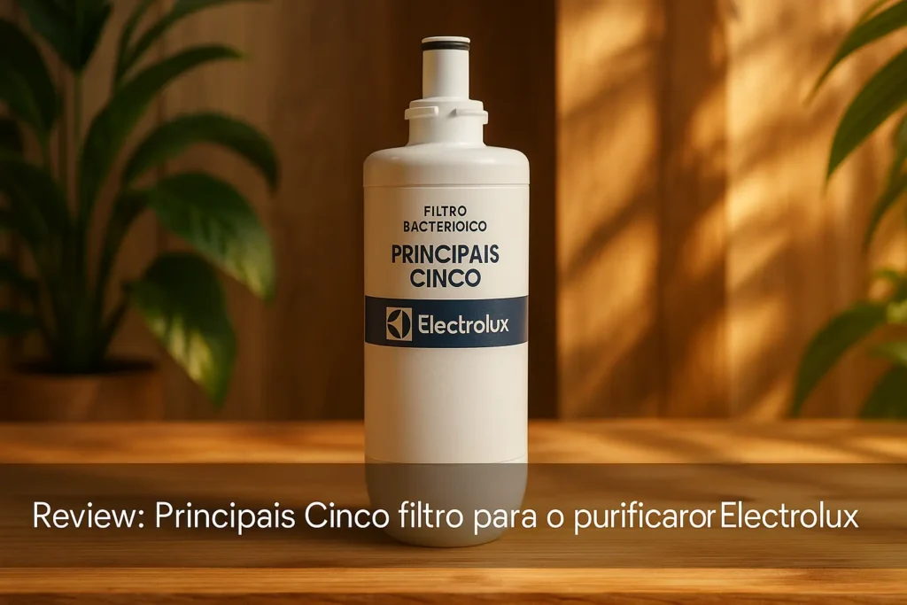 Principais Cinco filtro para o purificador electrolux