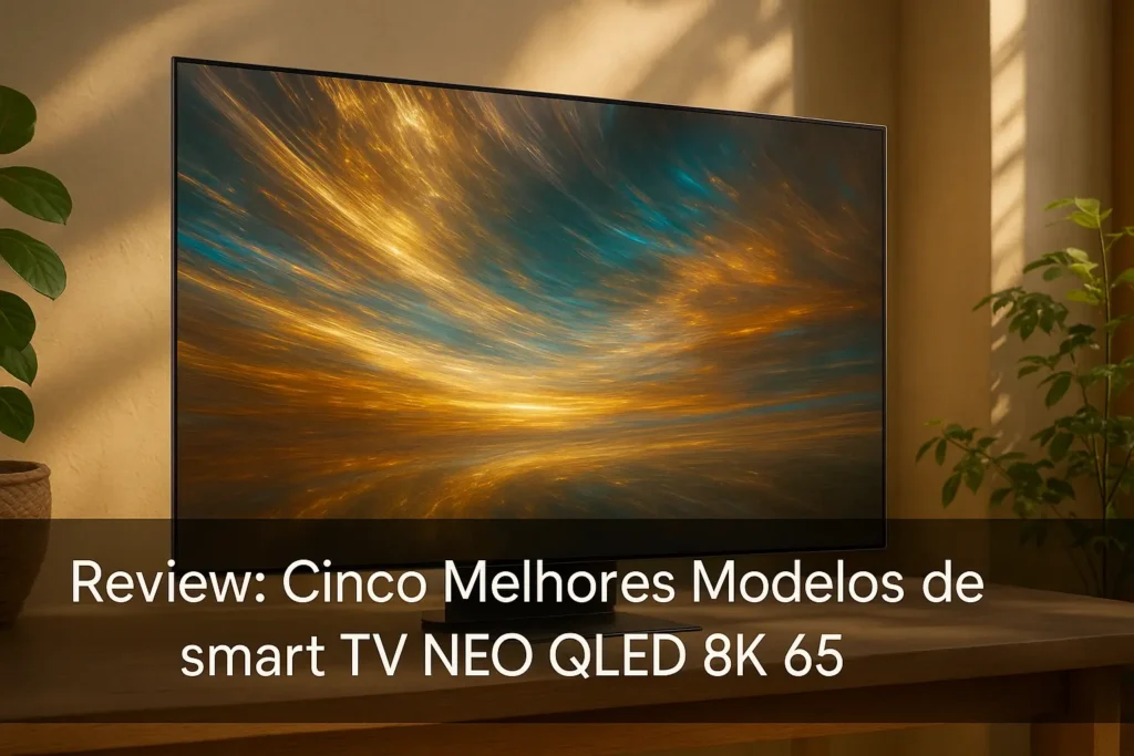 Cinco Melhores Modelos de smart TV NEO QLED 8k 65