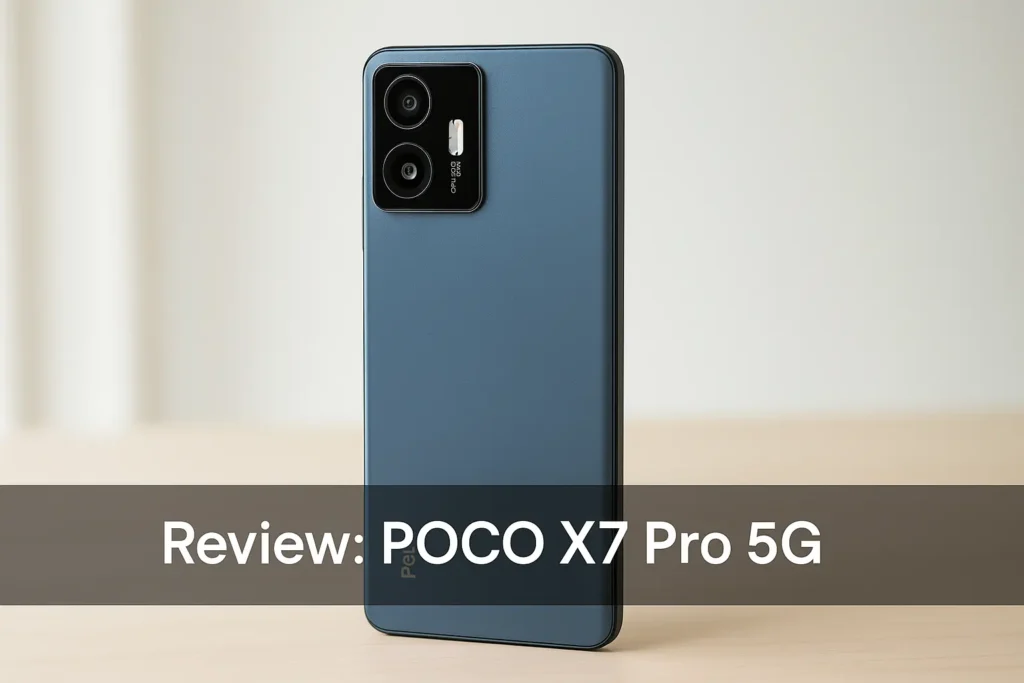 POCO X7 Pro 5G: Desempenho e Memória Turbinadas
