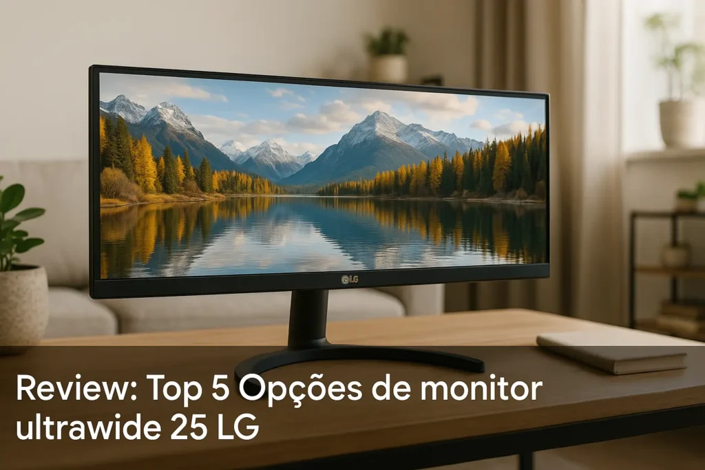 Top 5 Opções de monitor ultrawide 25 LG