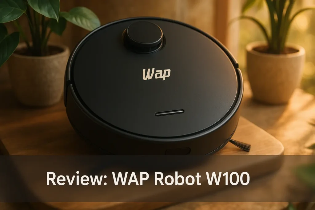 WAP ROBOT W100: Limpeza Automática com Sistema Inteligente