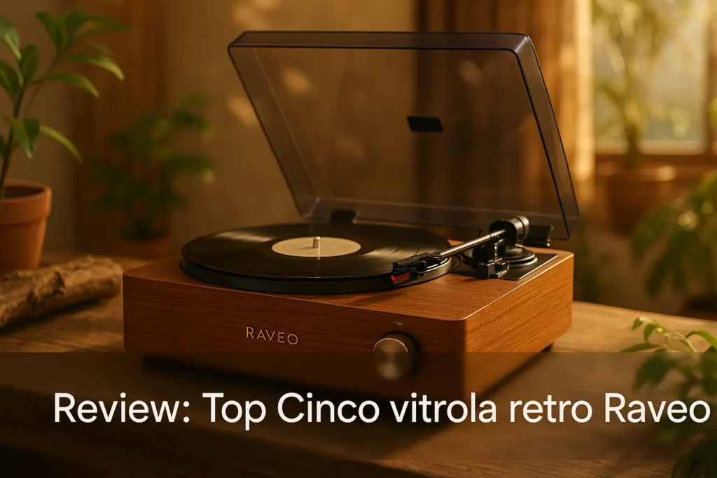 Top Cinco vitrola retro raveo