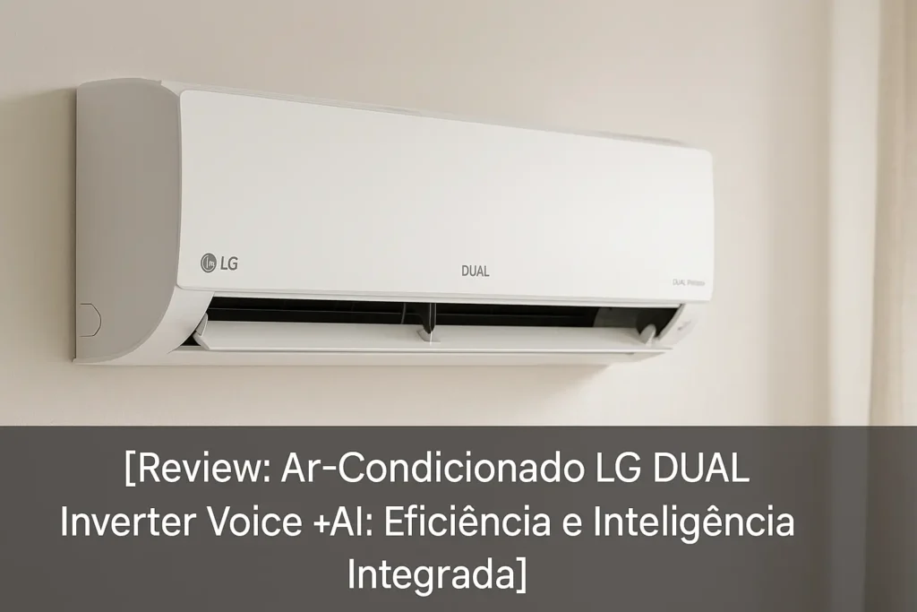 Ar-Condicionado LG DUAL Inverter Voice +AI: Eficiência e Inteligência Integrada