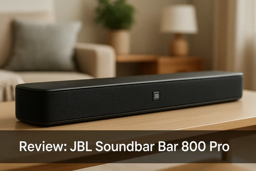 Principais Cinco JBL soundbar bar 800 pro