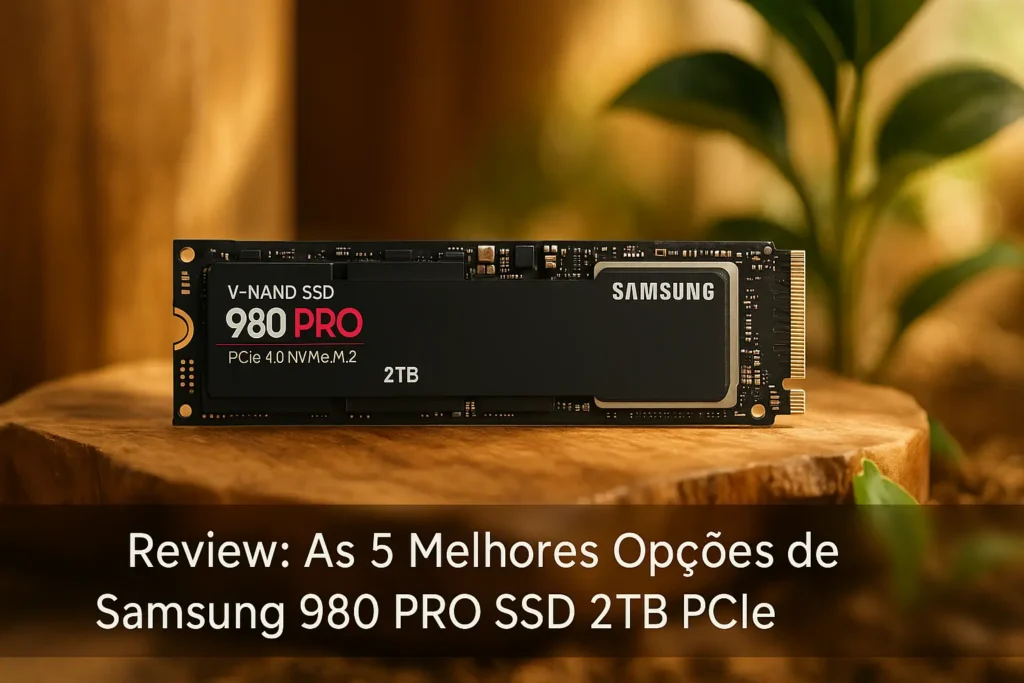 As 5 Melhores Opções de Samsung 980 pro SSD 2tb pcie