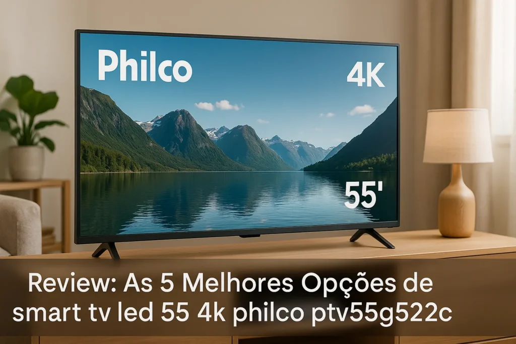 As 5 Melhores Opções de smart tv led 55 4k philco ptv55g52r2c
