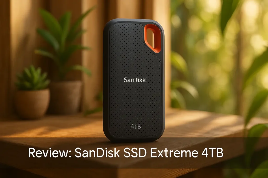 SanDisk SSD Extreme 4TB: Velocidade, Segurança e Resistência