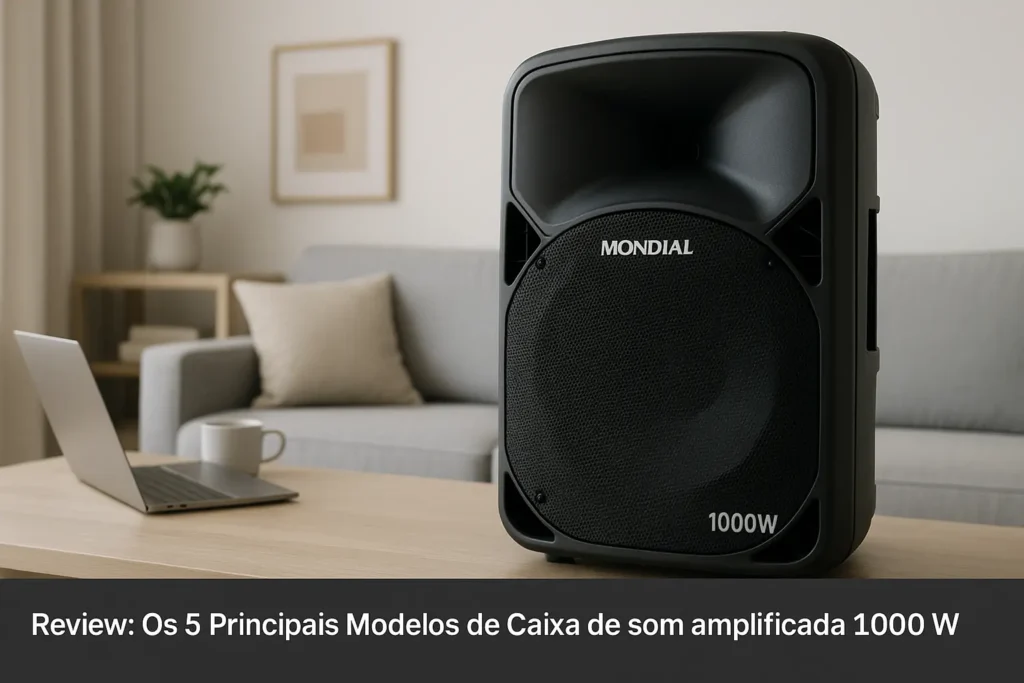 Os 5 Principais Modelos de Caixa de som amplificada 1000w Mondial