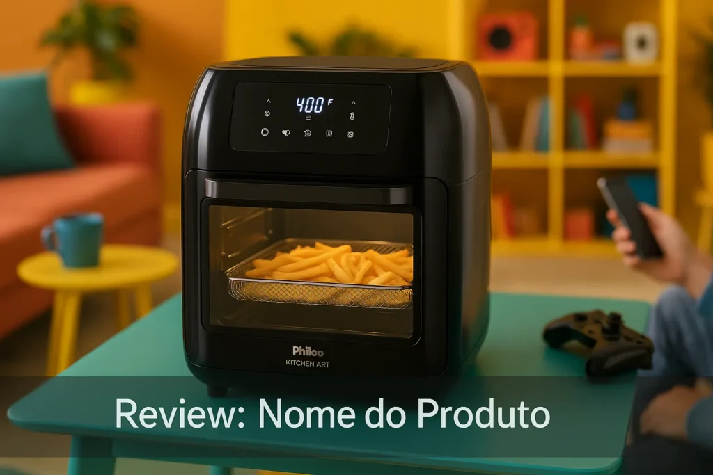 Cinco Melhores Modelos de fritadeira air fryer oven philco kitchen art 12l digital kfr02