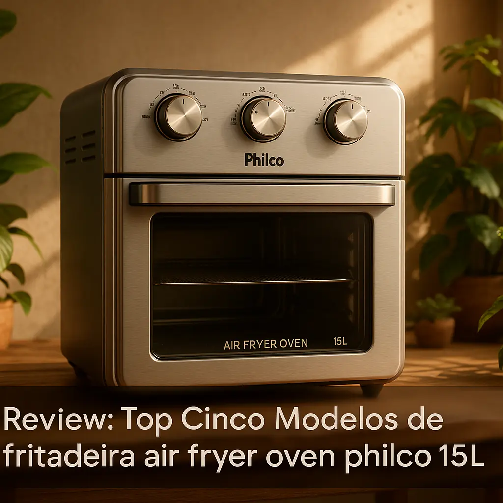 Top Cinco Modelos de fritadeira air fryer oven philco 15l