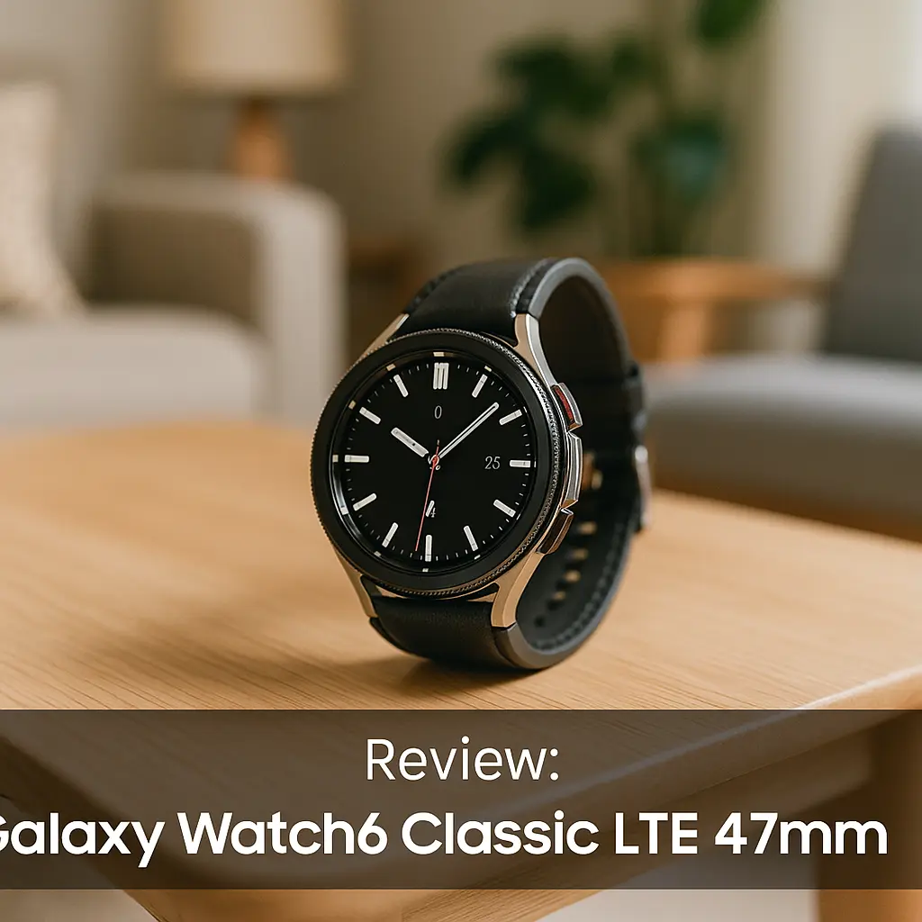 Galaxy Watch6 Classic LTE 47mm: Design Clássico com Funções Avançadas