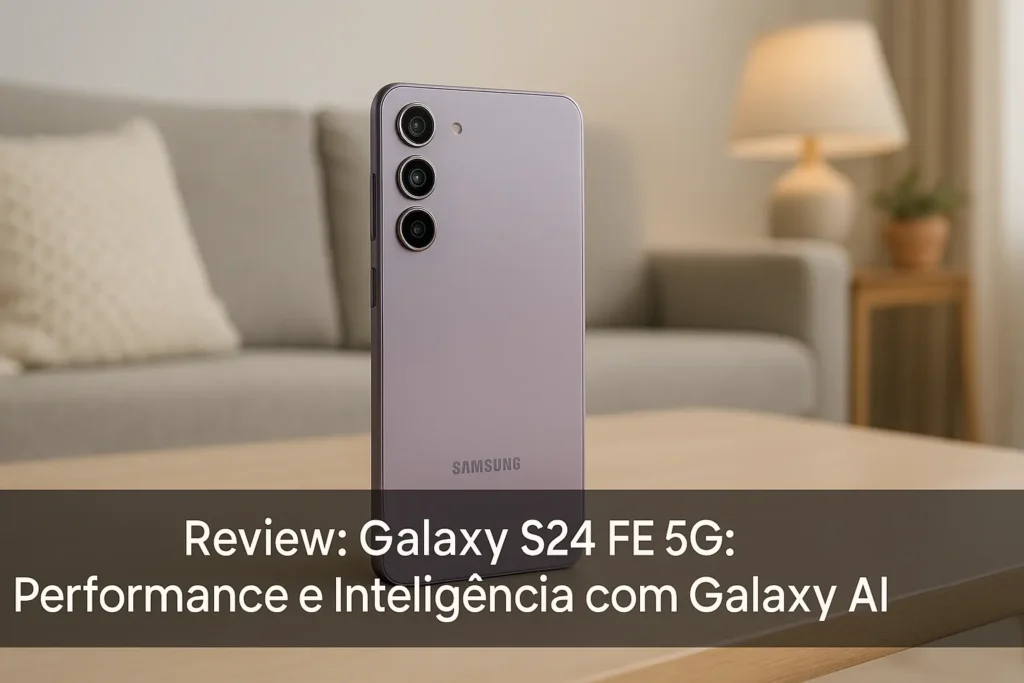 Galaxy S24 FE 5G: Performance e Inteligência com Galaxy AI