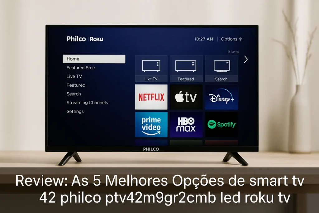 As 5 Melhores Opções de smart tv 42 philco ptv42m9gr2cmb led roku tv
