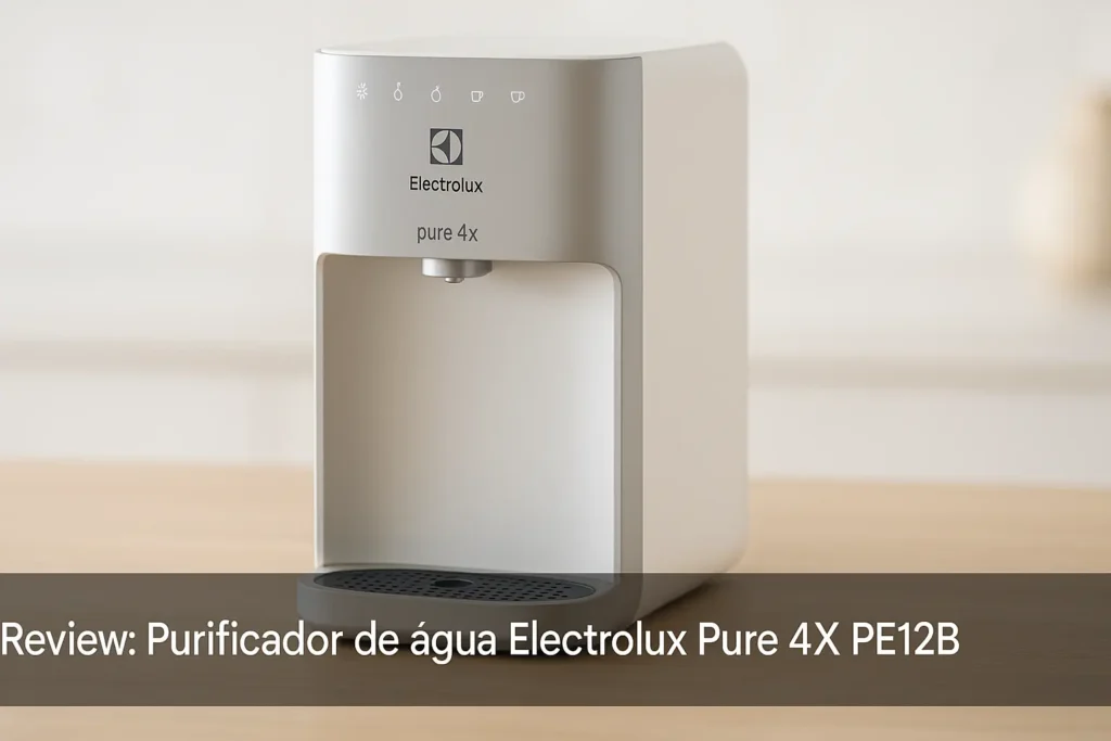 Principais Cinco purificador de água electrolux pure 4x pe12b