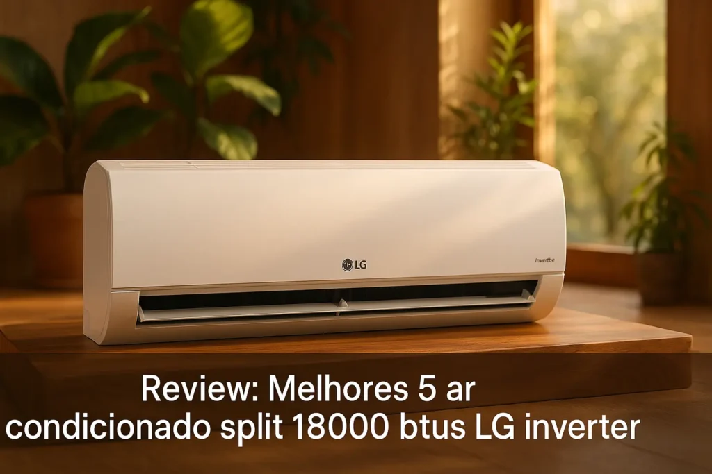 Melhores 5 ar condicionado split 18000 btus LG inverter