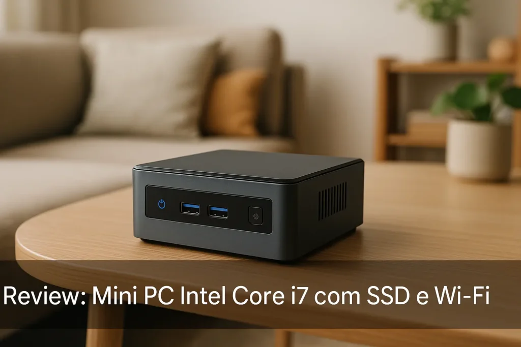 Mini Pc Intel Core i7 com SSD e Wi-Fi: Desempenho e Compactação