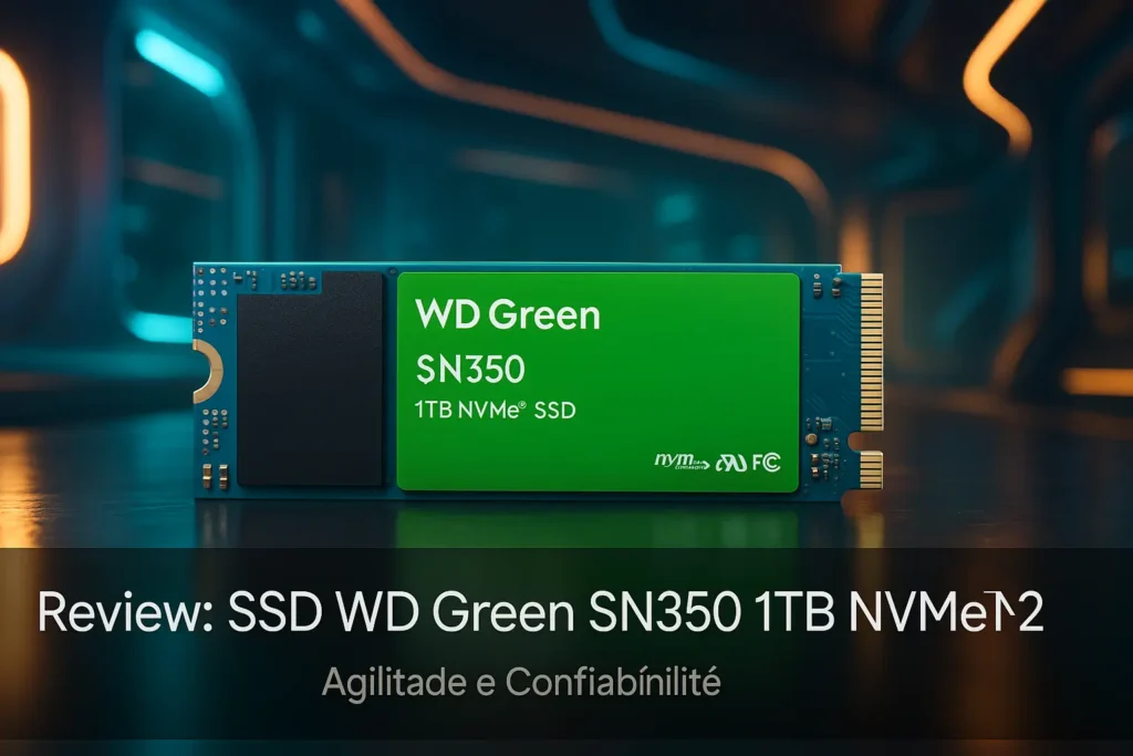 SSD WD Green SN350 1TB NVMe M.2: Agilidade e Confiabilidade