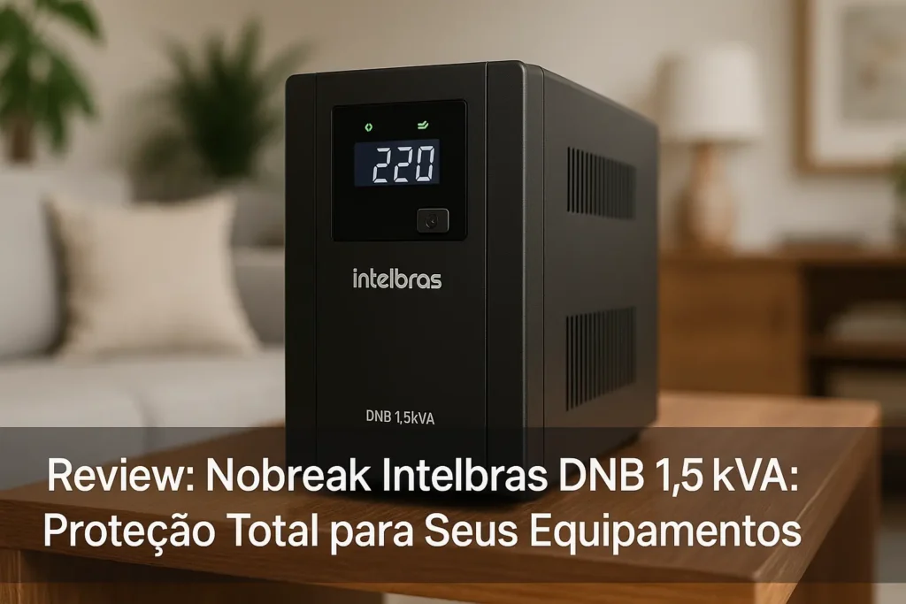 Nobreak Intelbras DNB 1.5kVA: Proteção Total para Seus Equipamentos