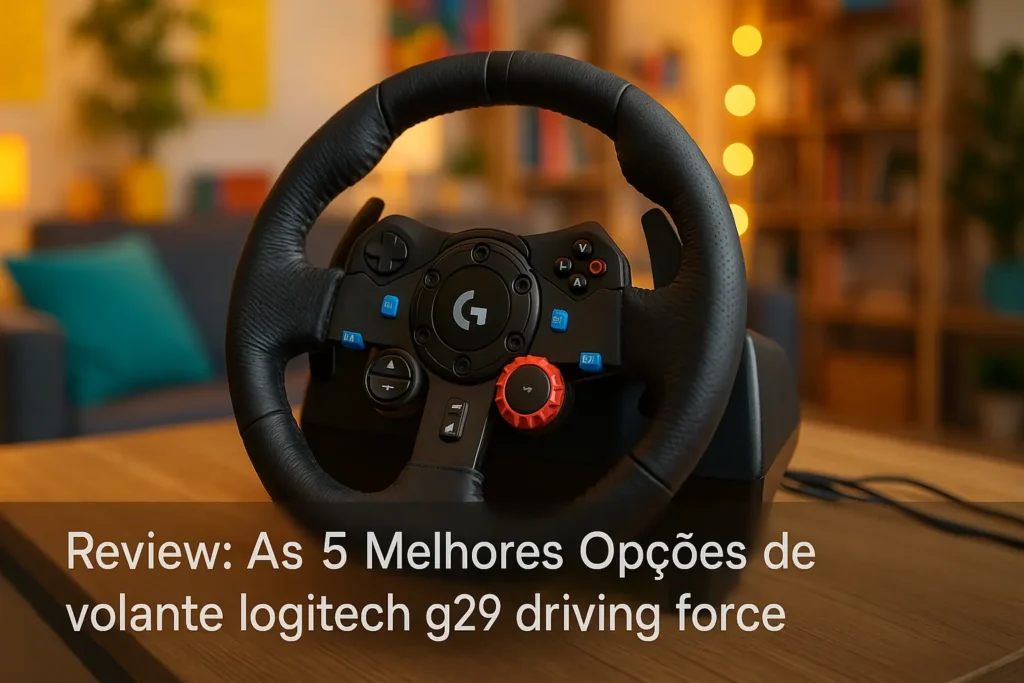 As 5 Melhores Opções de volante logitech g29 driving force
