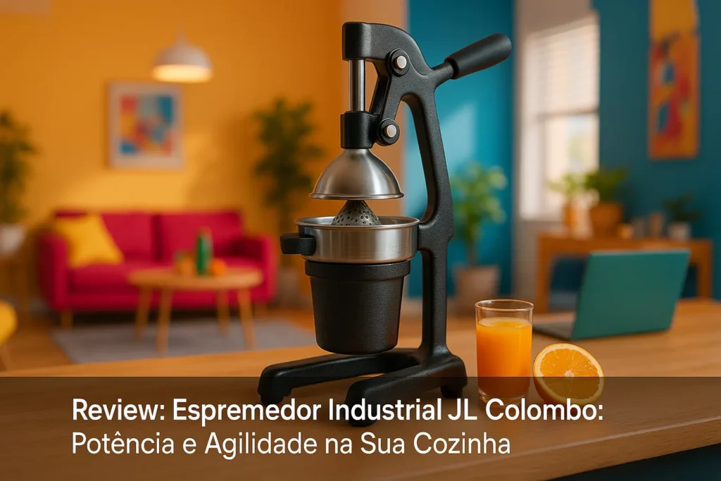 Espremedor Industrial JL Colombo: Potência e Agilidade na Sua Cozinha