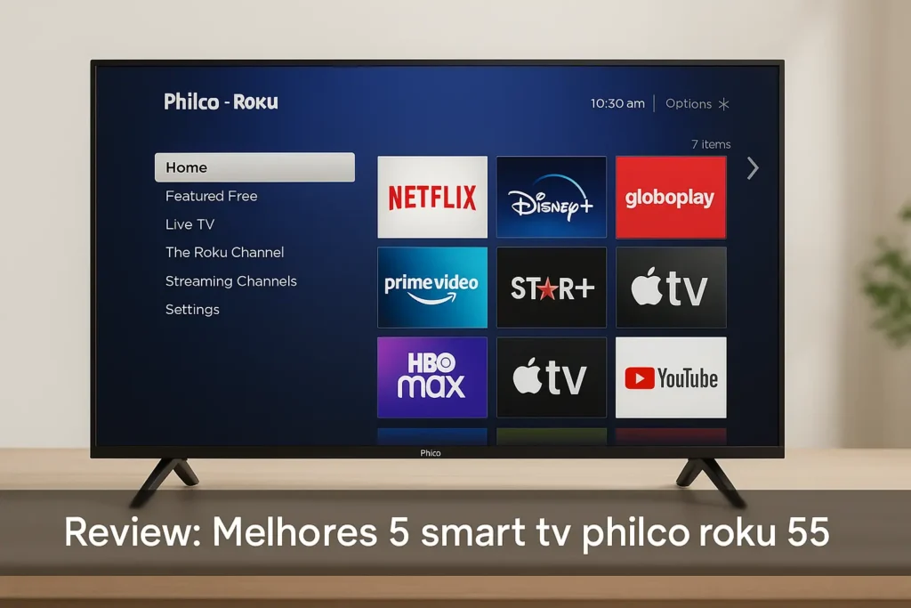 Melhores 5 smart tv philco roku 55