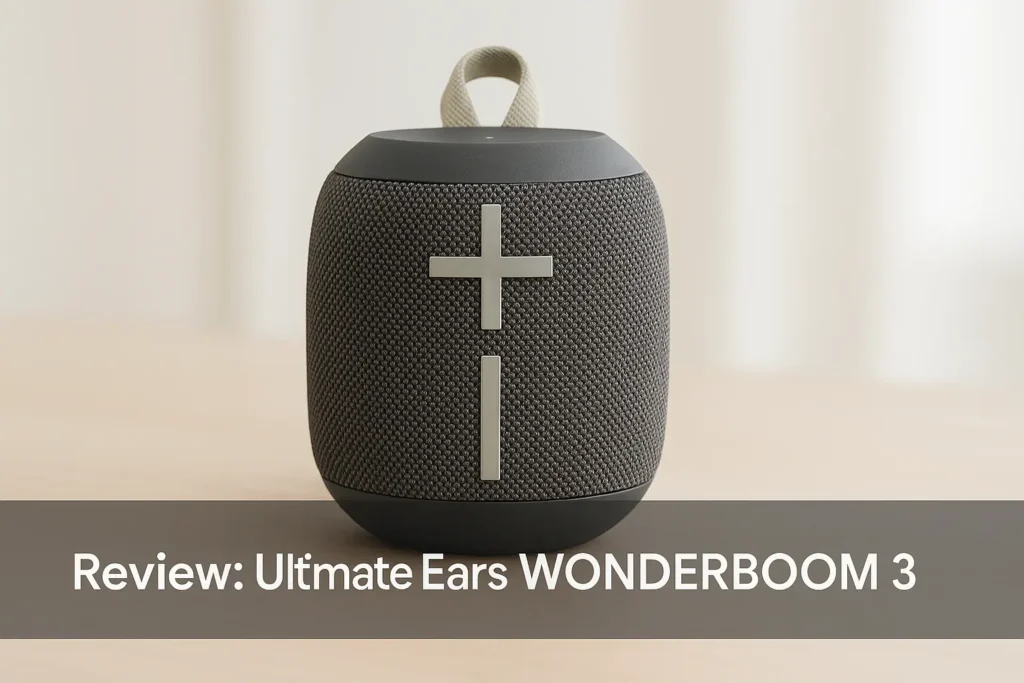 Ultimate Ears WONDERBOOM 3: Som Potente em Qualquer Lugar